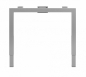 Preview: NEUWARE - Q-BIC - Schreibtisch - Gestell- / und Plattenfarbe wählbar - 160x80