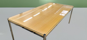 Glasplatte für USM Haller Tisch 200x100