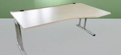 Werndl - Schreibtisch - rechts - Ahorn - 180 cm