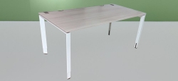 Steelcase - Schreibtisch - Akazie - 160x80