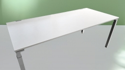 Steelcase - Schreibtisch - 180x80 - lichtgrau