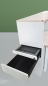 Preview: Steelcase - Standcontainer - weiß-Akazie - 4 Auszüge