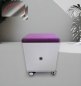 Preview: Steelcase - Flexbox - mobil - Sitzkissen - grau-lila