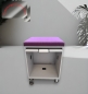 Preview: Steelcase - Flexbox - mobil - Sitzkissen - grau-lila
