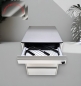Preview: Hali - Rollcontainer - weiß-anthrazit - 4 Auszüge
