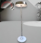 Preview: Deckenfluter - chrome - dimmbar - Ø 58 cm - Höhe: 200 cm