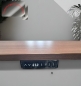 Preview: Hausmarke - Schreibtisch elektrisch höhenverstellbar - nussbaum - 160x80