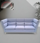 Preview: May - Sofa - 3-Sitzer - hellblau - 220x75x90