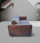 Preview: Couch- / 2-Sitzer - Leder - braun - 165 cm