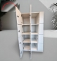 Preview: Schließfachschrank - 8 Fächer - weiß - 80x60x197