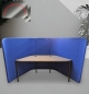 Preview: Brunner - Cellular - Schreibtisch- / Arbeitsplatz - Sicht- / Schallschutz - blau
