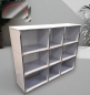 Preview: USM Haller - Sideboard- / Aktenregal - mattsilber - 3-OH - 135x35x110