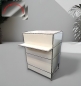 Preview: USM Haller - Sideboard - Counter - lichtgrau - 77x52-70x107