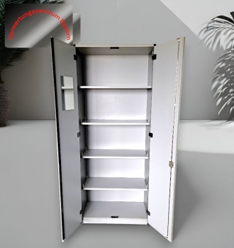 Planmöbel - Aktenschrank - lichtgrau - 5-OH - 80x197