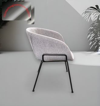 Zuiver - Feston - Besucherstuhl - grau