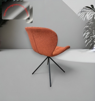 Zuiver - ' Omg ' - Besucherstuhl- / Loungesessel - rotbraun