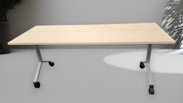 Lento - Besprechungstisch - Klapptisch - Ahorn - mobil - 180x70