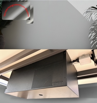 Besprechungs- / Stehtisch - anthrazit - 240x120