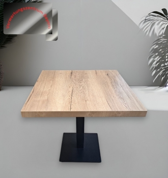 Besprechungstisch - Holzoptik - 80x80