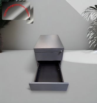 Haworth - Rollcontainer - anthrazit - 4 Auszüge