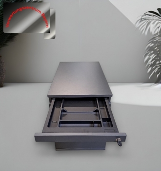 Haworth - Rollcontainer - anthrazit - 4 Auszüge