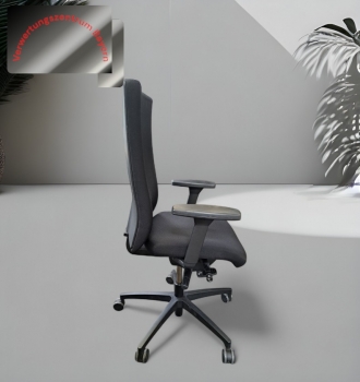 Dauphin - Ad Just - Bürodrehstuhl - schwarz