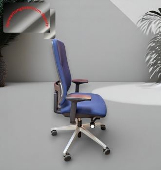 Preview: Steelcase - Drehstuhl - blau