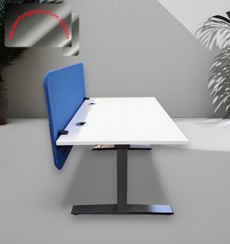 VS - Schreibtisch - elektrisch höhenverstellbar - weiß - 120x80