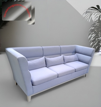 May - Sofa - 3-Sitzer - hellblau - 220x75x90
