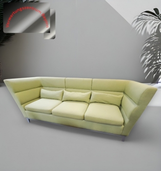 May - Sofa - 3-Sitzer - grün - 220x75x90