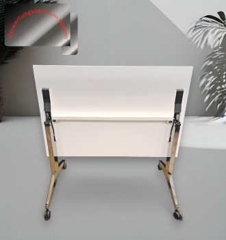 Preview: Mara - Timmy Tilting - Schreib- / Klapptisch - weiß - 120x80