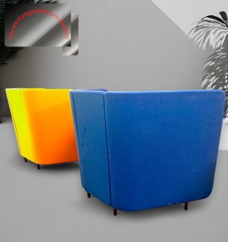 Preview: Brunner - Cellular - Schreibtisch- / Arbeitsplatz - Sicht- / Schallschutz - blau