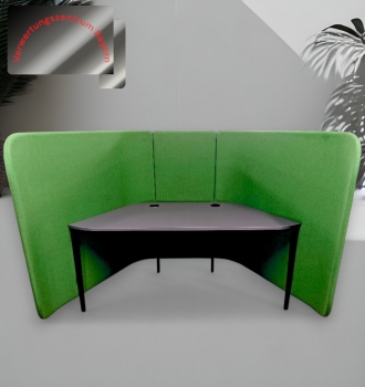 Brunner - Cellular - Schreibtisch- / Arbeitsplatz - Sicht- / Schallschutz - grün