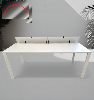 Bene - Schreibtisch - weiß - 180x80