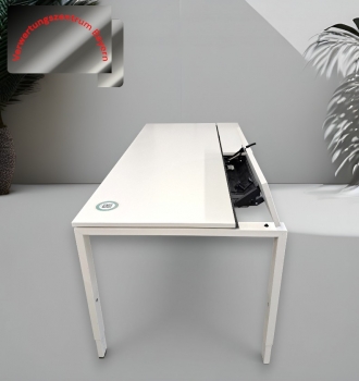 Bene - Schreibtisch - weiß - 180x80