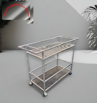 USM Haller - Servierwagen - anthrazit