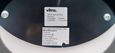 Vitra - Bistro Table - weiß - 80x64x72