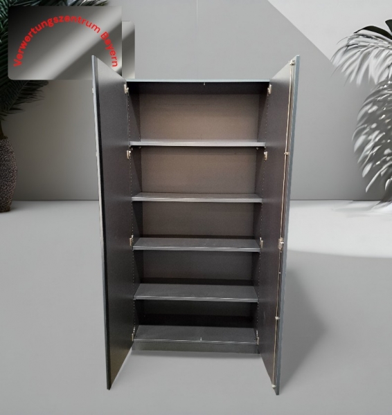 VS - Aktenschrank - anthrazit - 5-OH - 100x201