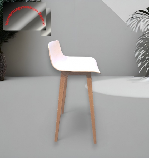 Brunner - Due 3801 - Barhocker - weiß