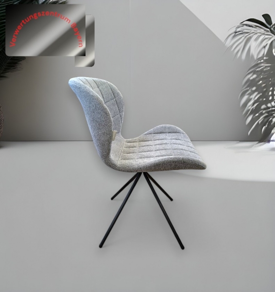 Zuiver - ' Omg ' - Besucherstuhl- / Loungesessel - grau
