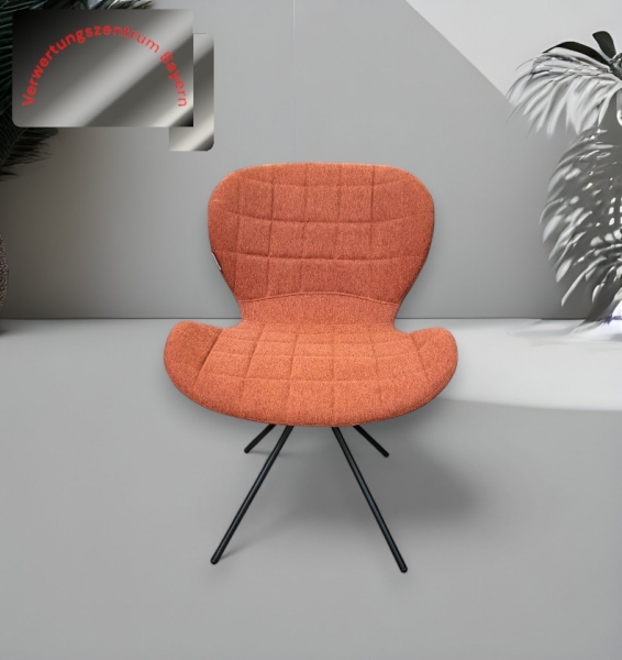 Zuiver - ' Omg ' - Besucherstuhl- / Loungesessel - rotbraun