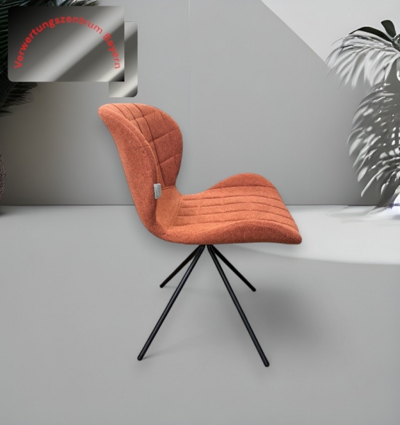 Zuiver - ' Omg ' - Besucherstuhl- / Loungesessel - rotbraun