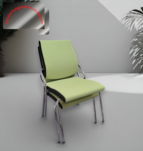 Sedus - Black Dot - bd-220 - Besucherstuhl - grün