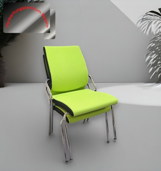 Sedus - Black Dot - bd-220 - Besucherstuhl - grün