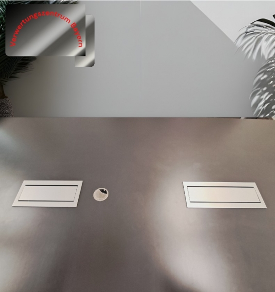 Besprechungs- / Stehtisch - anthrazit - 240x120