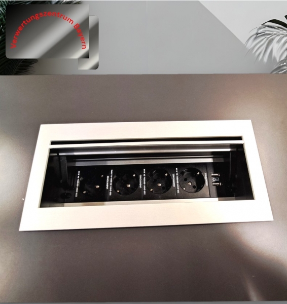 Besprechungs- / Stehtisch - anthrazit - 240x120