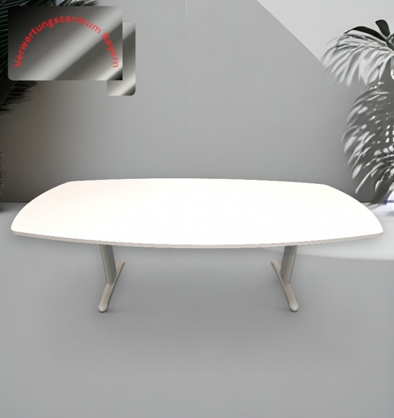 Hausmarke - NEUWARE - Besprechungstisch - weiß - 240x120