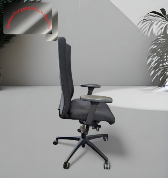 Dauphin - Ad Just - Bürodrehstuhl - schwarz