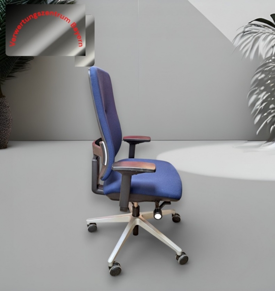 Steelcase - Drehstuhl - blau