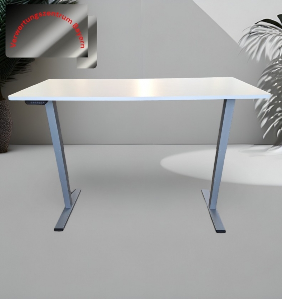 NEUWARE - Schreibtisch - elektrisch - weiß - 180x80